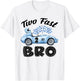 Two Fast Bro of The Birthday Boy Racing Car Party T-Shirt - T-Shirt | White