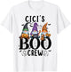Gnome Cici's Boo Crew , Shirt for Grandma Mom T-Shirt - T-Shirt | White