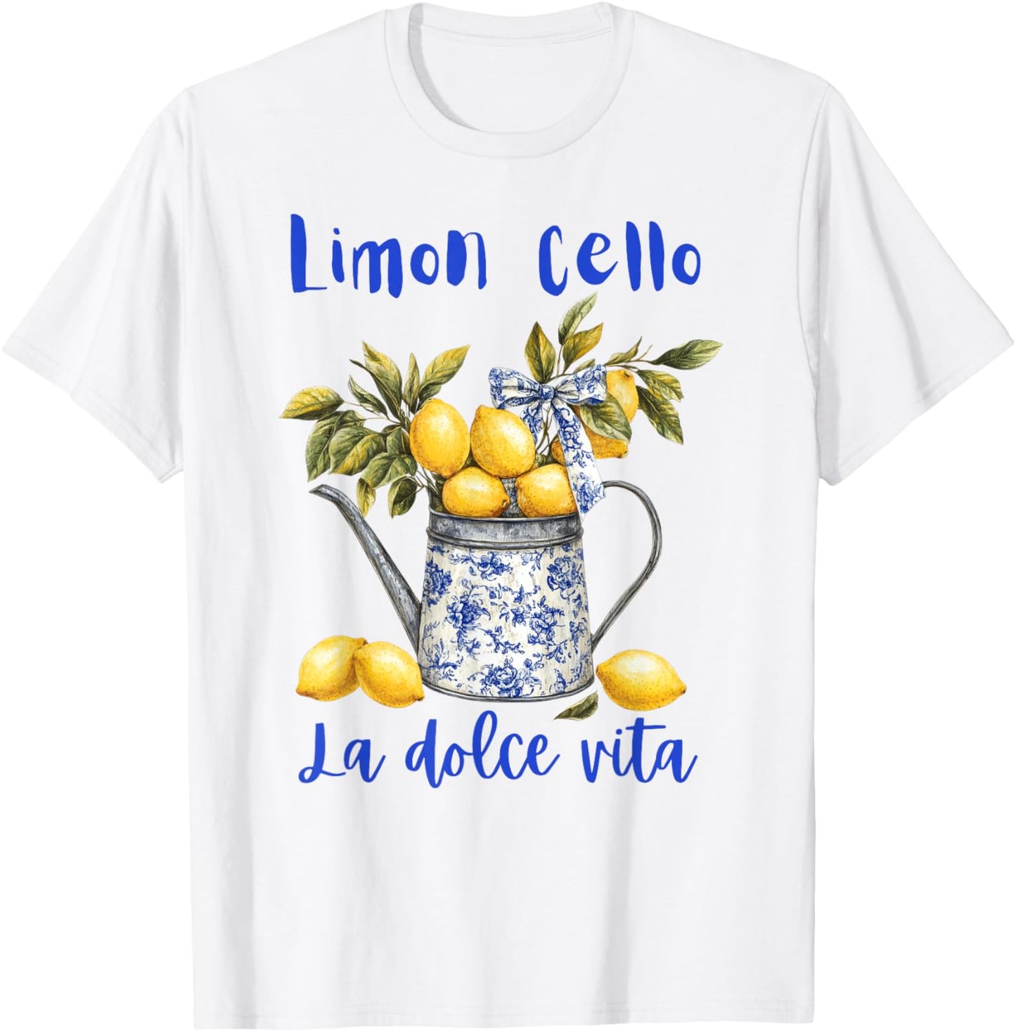 Limoncello La Dolce Vita Italy T-Shirt - T-Shirt | White