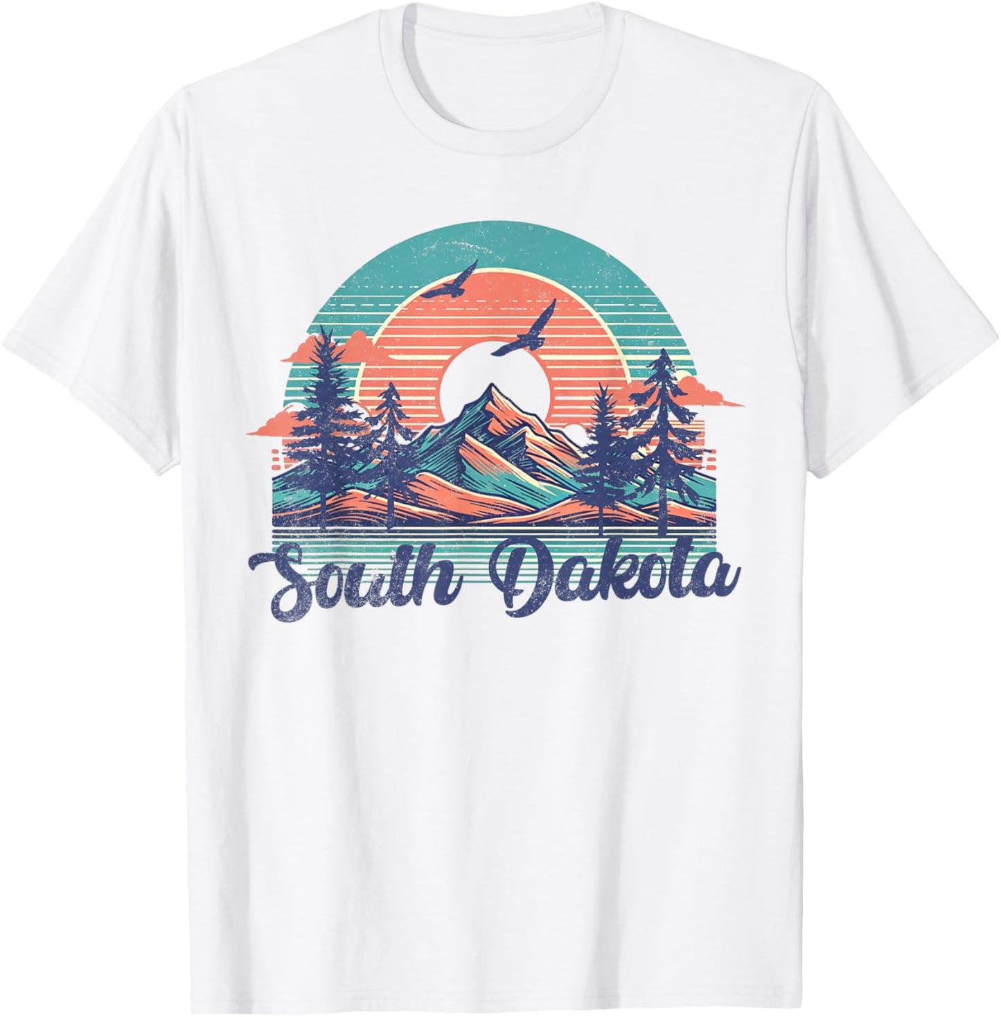 South Dakota T-Shirt - T-Shirt | White