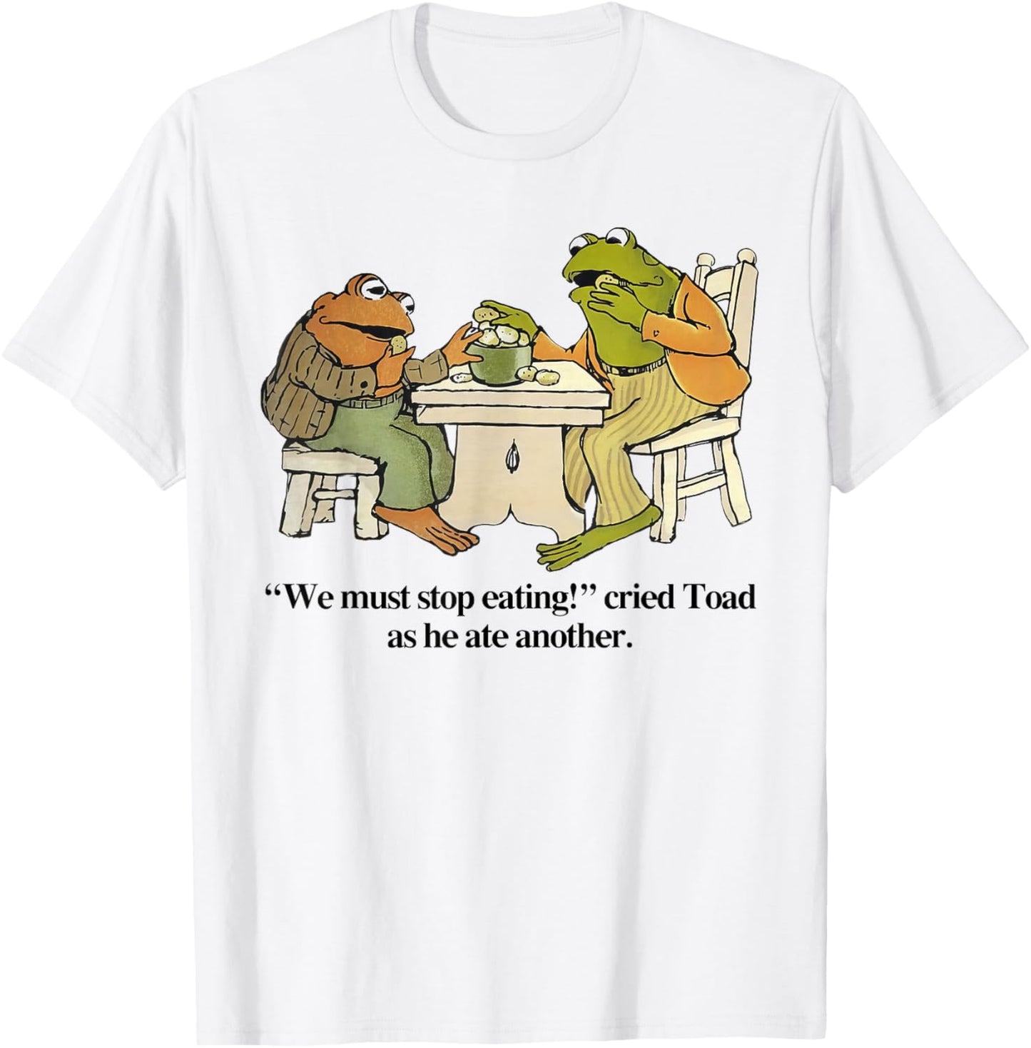 We Must Stop Eating Toad As He Ate Another Frog Men T-Shirt - T-Shirt | White