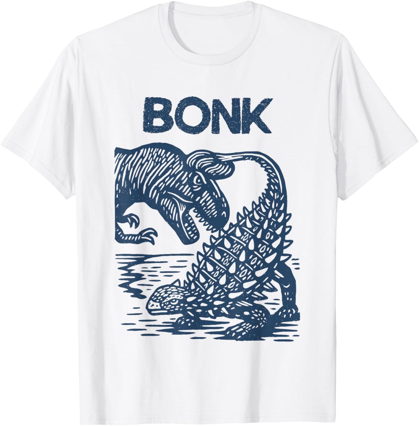 Late Cretaceous bonk T-Shirt - T-Shirt | White