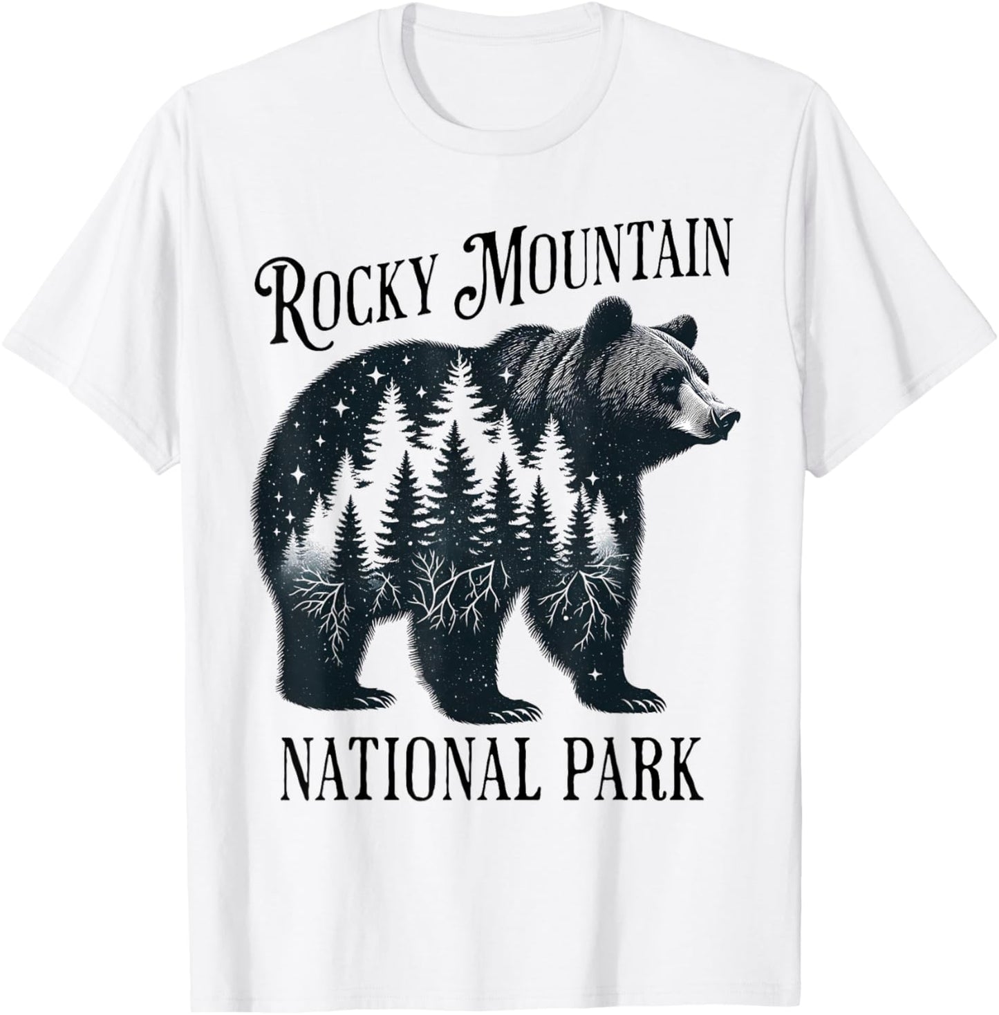 Rocky Mountain National Park T-Shirt - T-Shirt | White