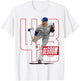 Jacob Degrom | MLB Baseball Players Texas | MLBJDE201M T-Shirt - T-Shirt | White