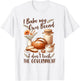 Baking Lover Bake My Own Bread & Don't Trust The Government T-Shirt - T-Shirt | White