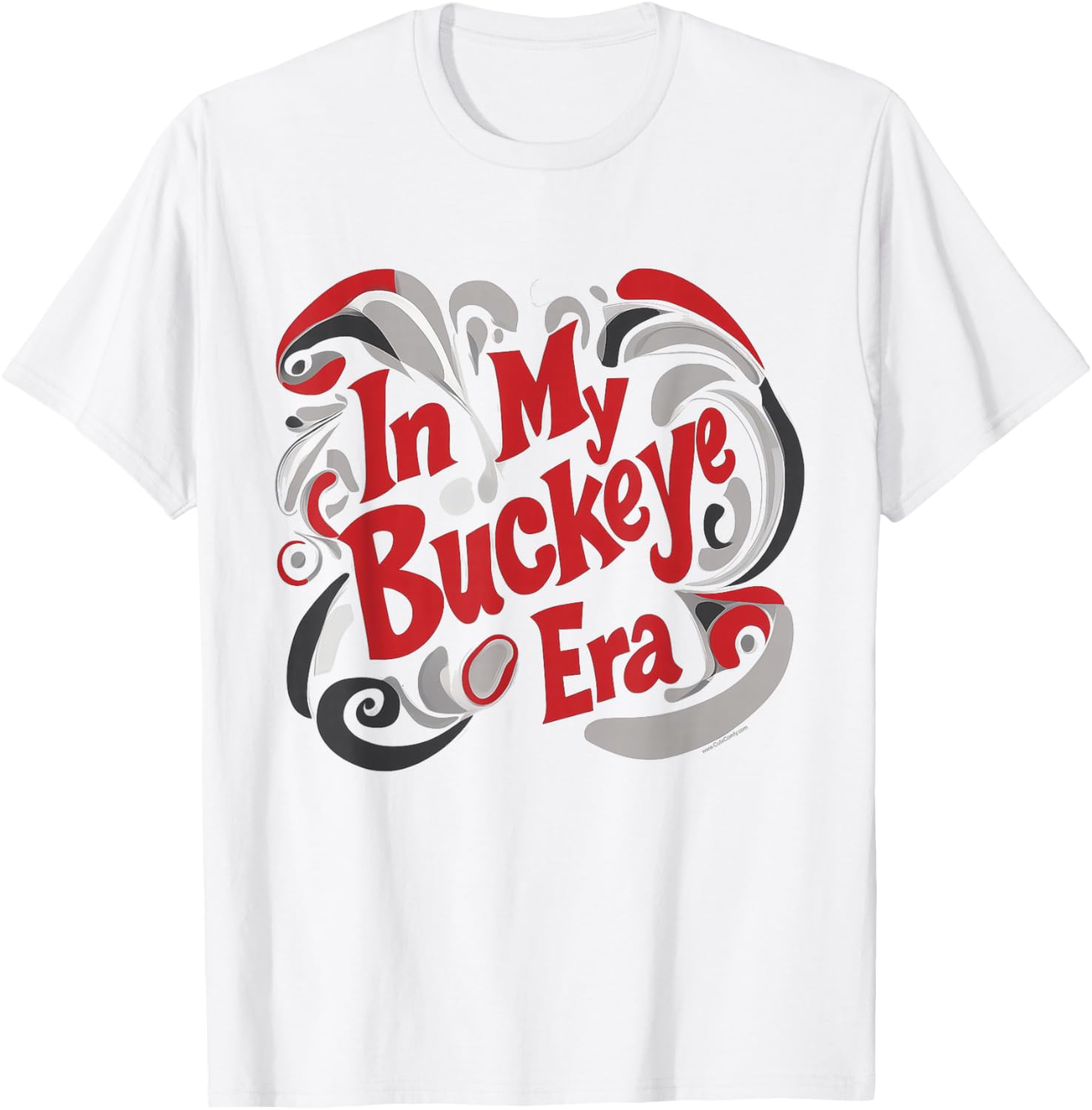 In my Buckeye Era Cute State Retro Vintage Girl Ohio T-Shirt - T-Shirt | White