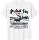 Protect Our National Parks Moose Parks Not Profits T-Shirt - T-Shirt | White