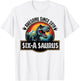 Six-a-Saurus 6th Birthday Dinosaur T-Rex for Boys And Girls T-Shirt - T-Shirt | White