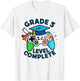 5th Grade Level Complete Gaming Graduation Gamer Squad T-Shirt - T-Shirt | White