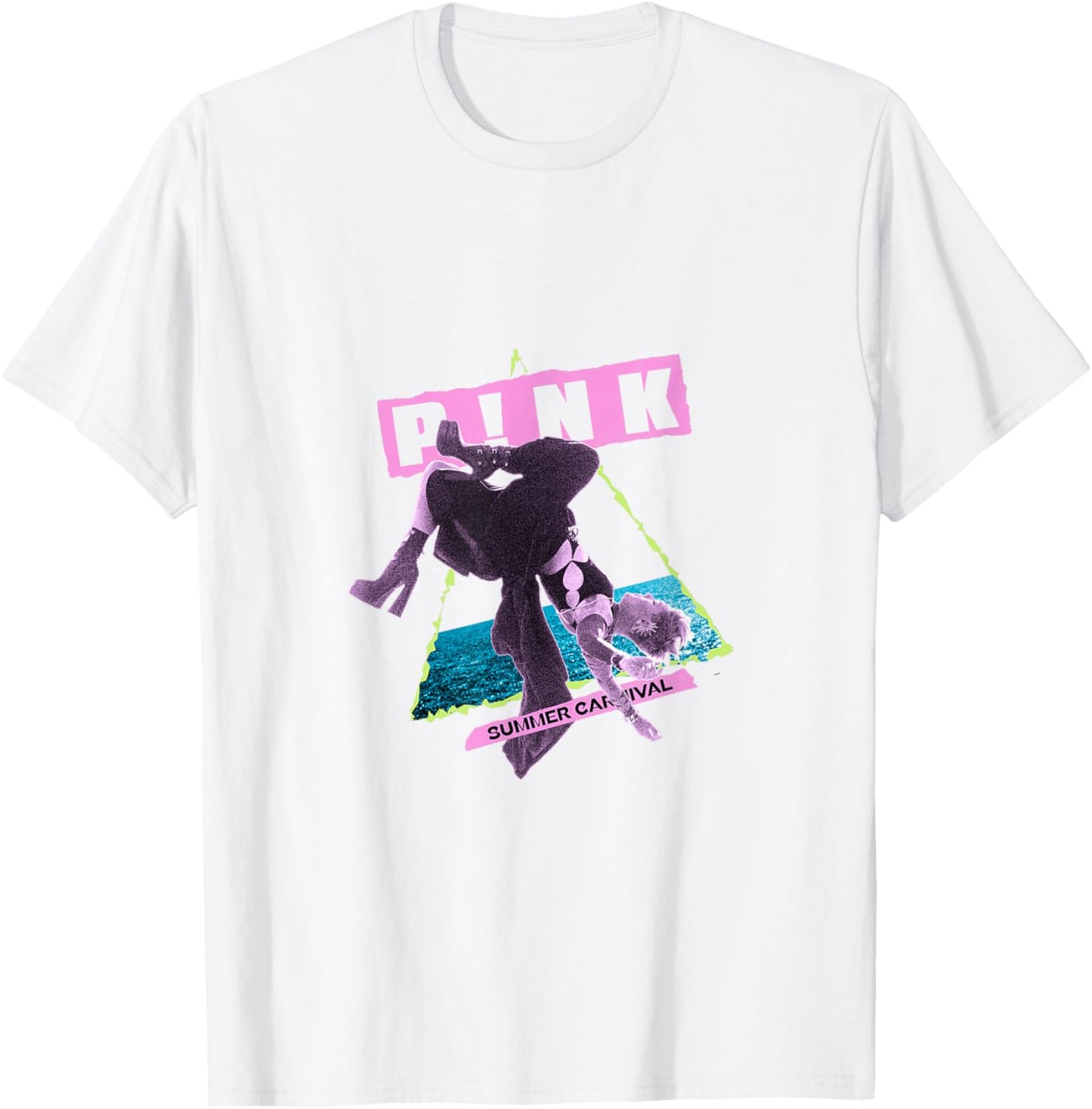 P!NK Summer Carnival T-Shirt - T-Shirt | White