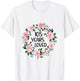 105 Years Loved Women Men 105 Years Old Cool 105th Birthday T-Shirt - T-Shirt | White