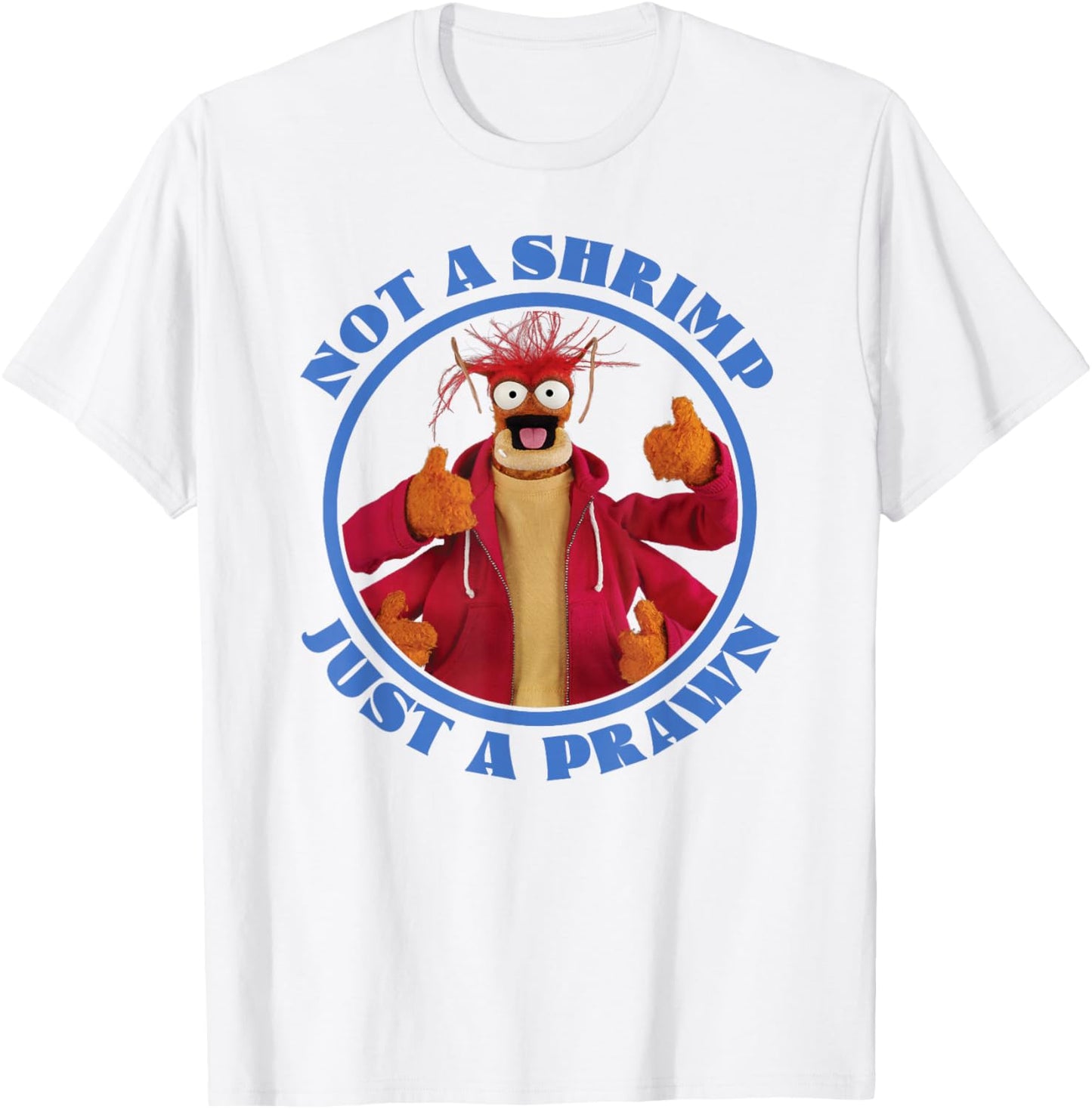 Disney The Muppets Pepe The King Prawn Not A Shrimp T-Shirt - T-Shirt | White
