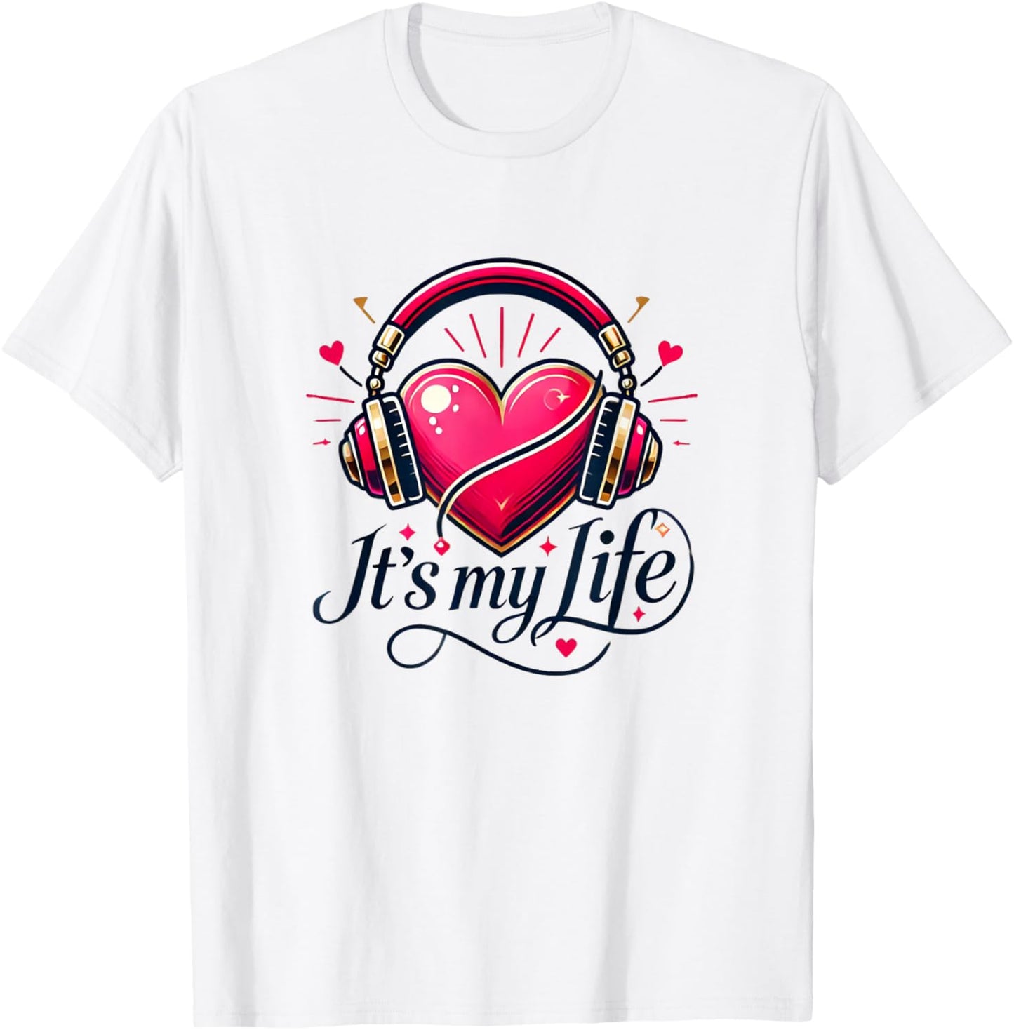 & Juliet My Life Musical Theatre Heart Musicals T-Shirt - T-Shirt | White