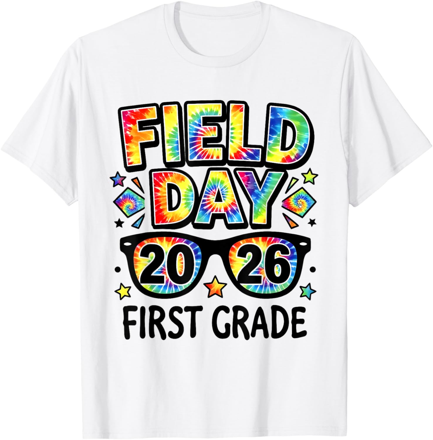 Field Day 2026 First Grade Teacher Kids 1st Grade Field Day T-Shirt - T-Shirt | White