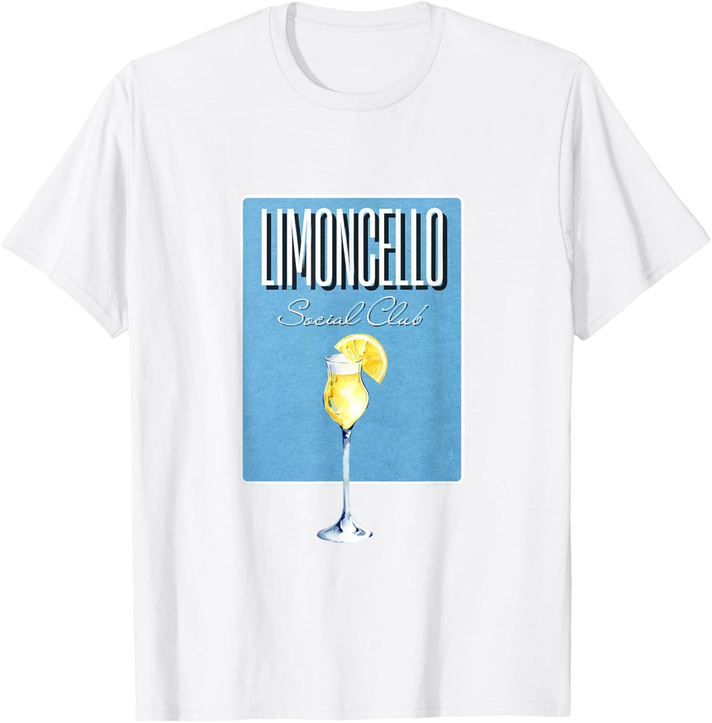 Limoncello Social Club I Lemon Limon Italy Cocktail Team T-Shirt - T-Shirt | White