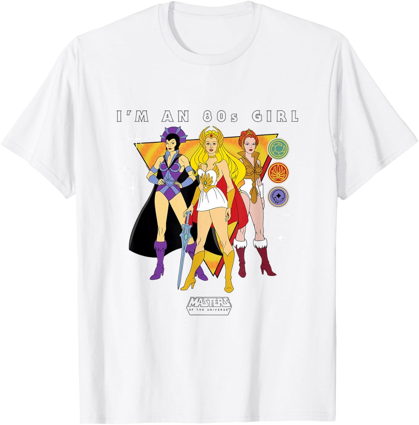 Masters of The Universe I'm an 80s Girl T-Shirt - T-Shirt | White