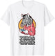 Zebra Gamer Graphic Design For Gamer Kids T-Shirt - T-Shirt | White