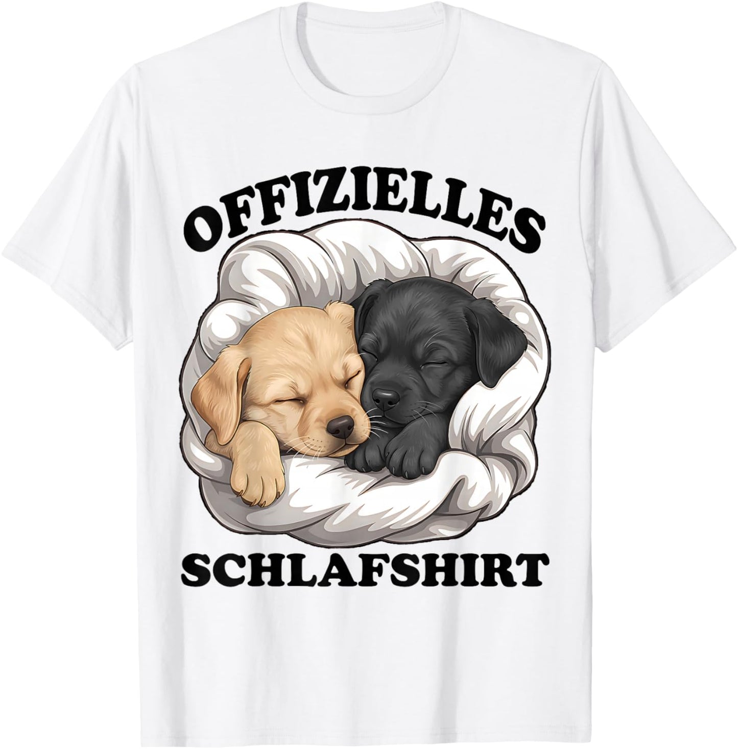 Official Sleep Shirt Funny Labrador Retriever Dog T-Shirt - T-Shirt | White