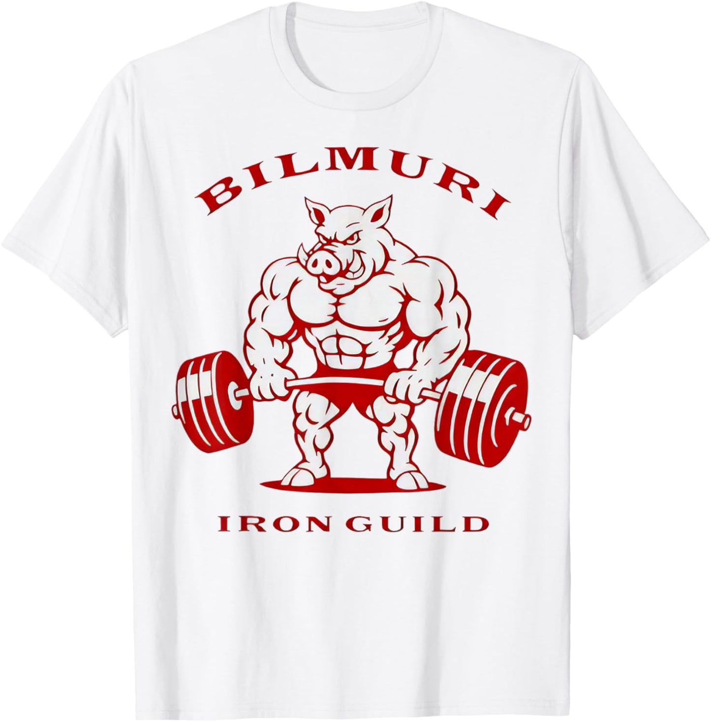 Pig bilmurI Iron Guild Gym T-Shirt - T-Shirt | White