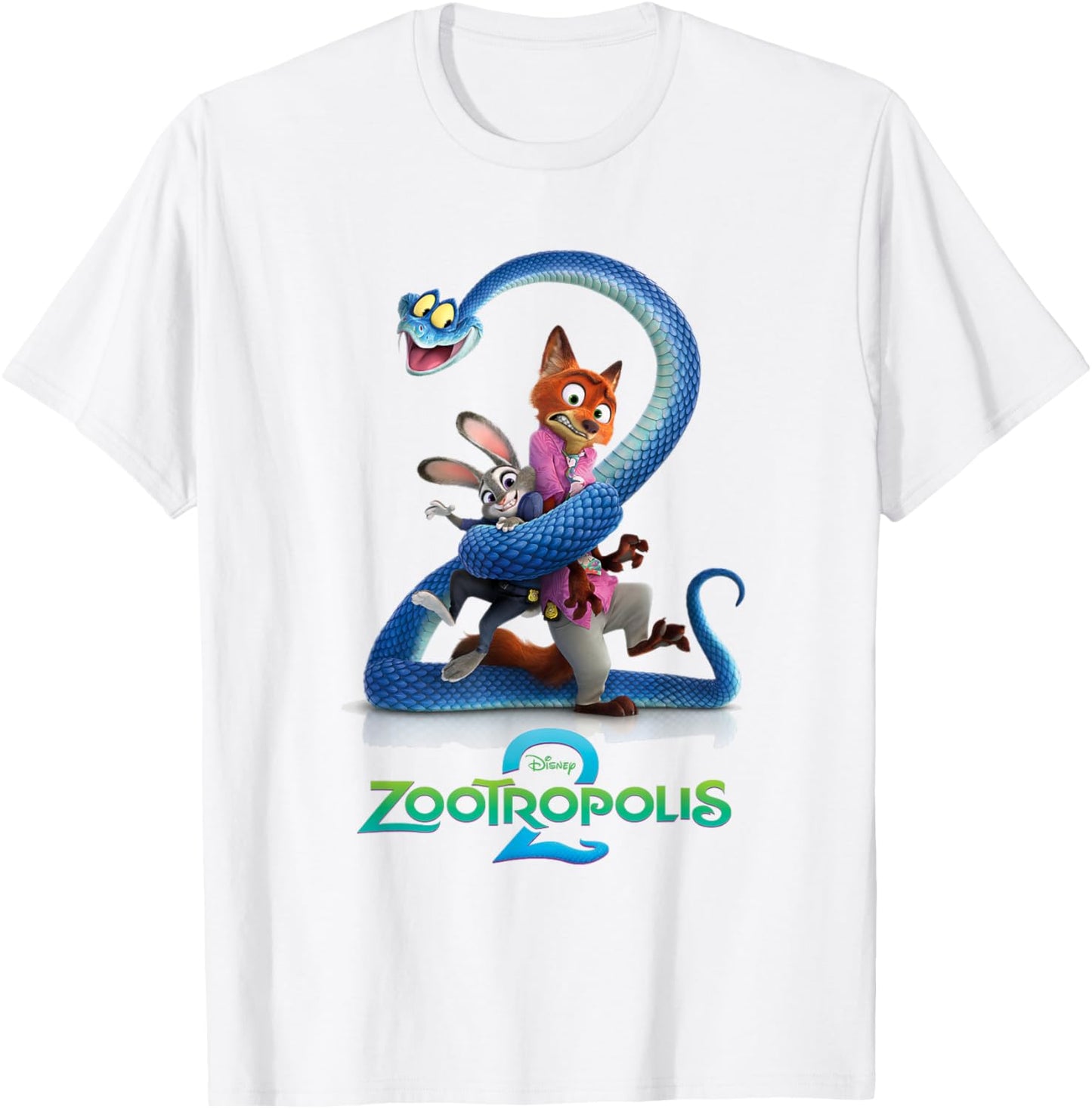 Zootopia Poster T-Shirt - T-Shirt | White