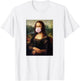 Mona Lisa Mona Lisa Bubblegum Bubble Mona Lisa T-Shirt - T-Shirt | White