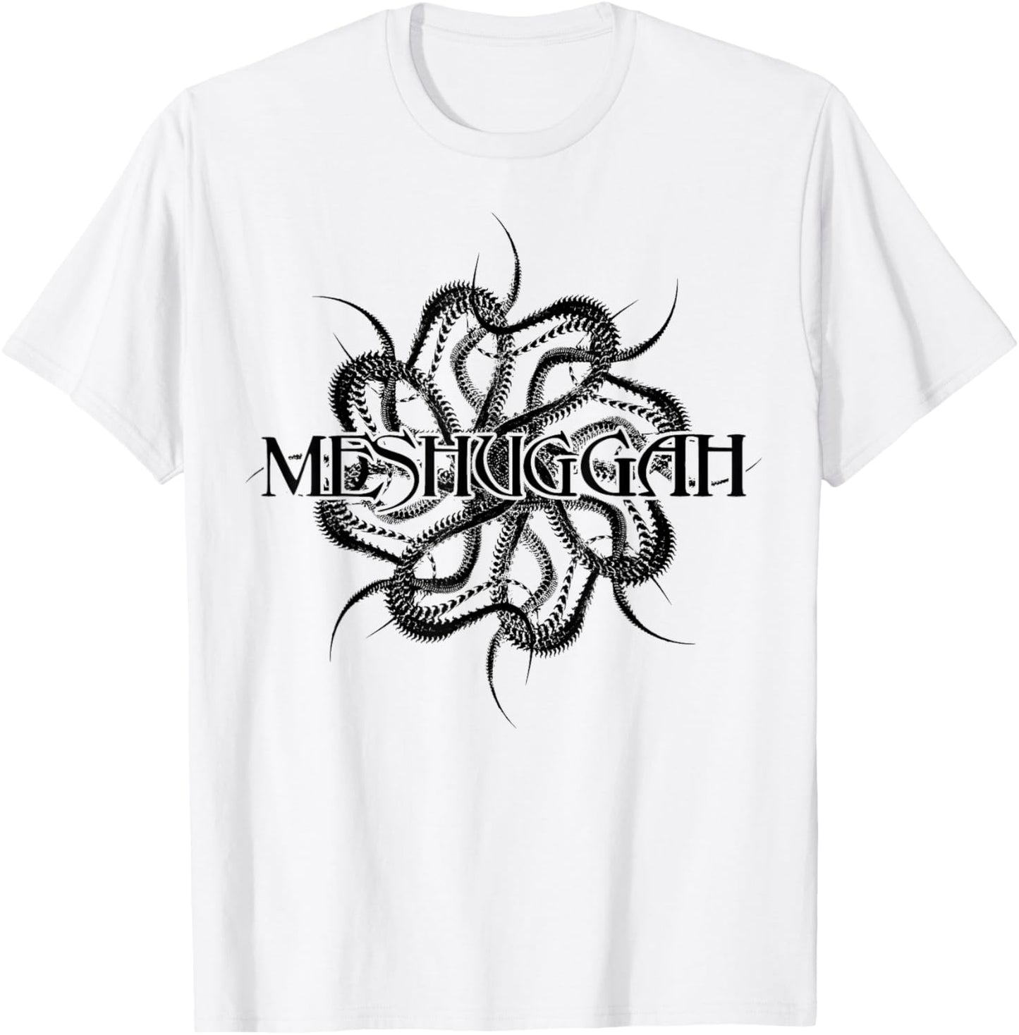 Meshuggah Spine T-Shirt - T-Shirt | White