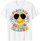 Peace Out Kindergarten Graduation Class Of 2024 Kid Boy Girl T-Shirt - T-Shirt | White