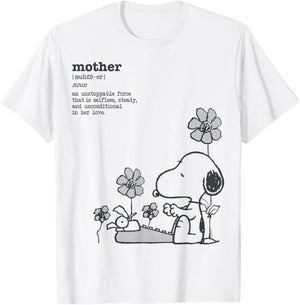 Snoopy - Definition of Mother T-Shirt - T-Shirt | White