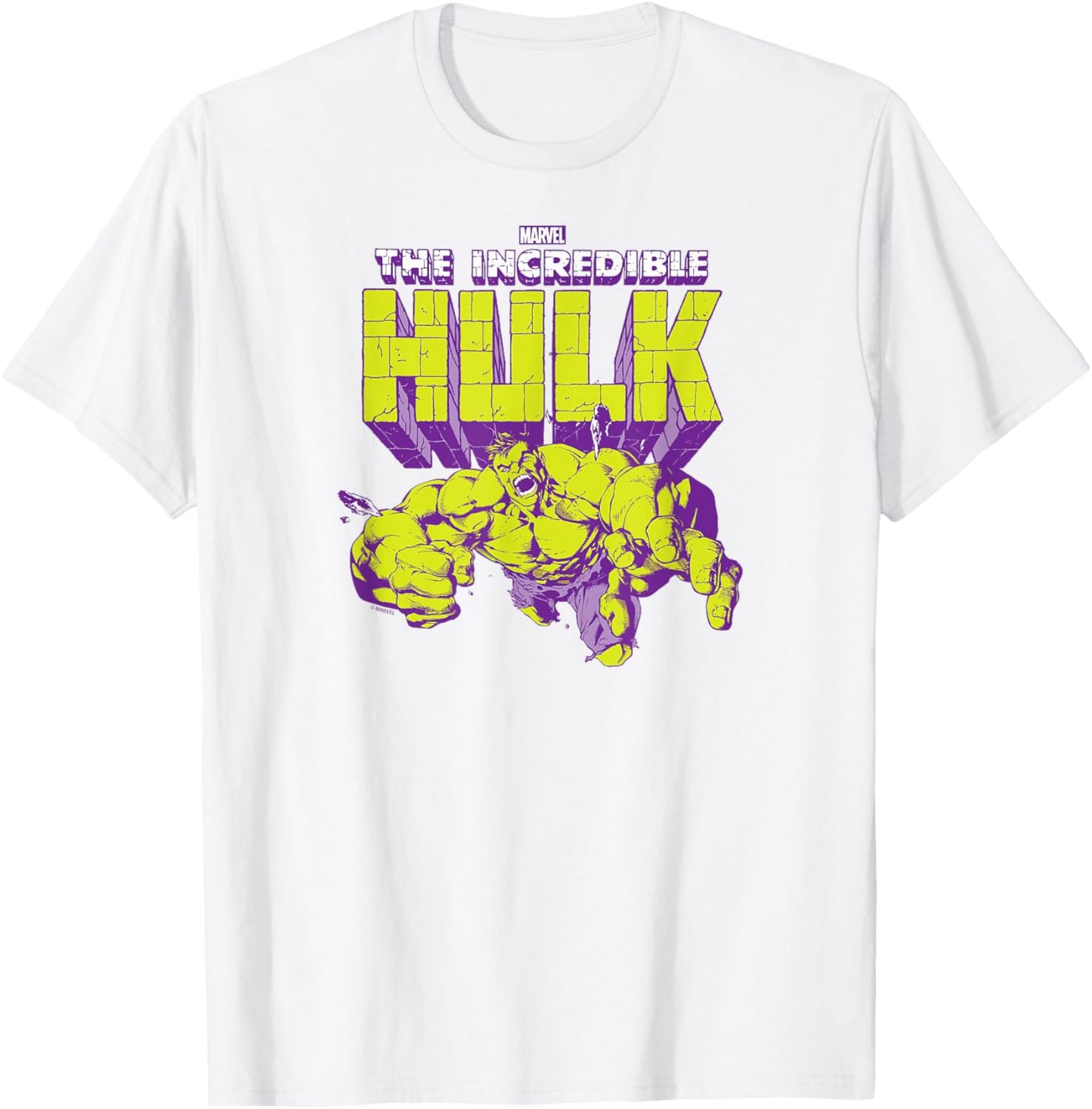 Hulk - Logo Pose T-Shirt - T-Shirt | White