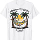 Vintage Panama City Beach Florida Palms FL Sunset Funny Men Women T-Shirt - T-Shirt | White