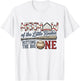 Grandma Meemaw of The Lil Rookie 1st Birthday Baseball T-Shirt - T-Shirt | White