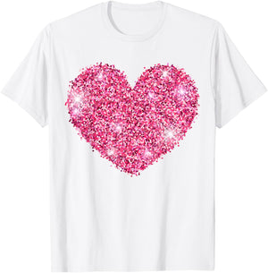 Valentine's Day Heart Costume Love Design T-Shirt - T-Shirt | White