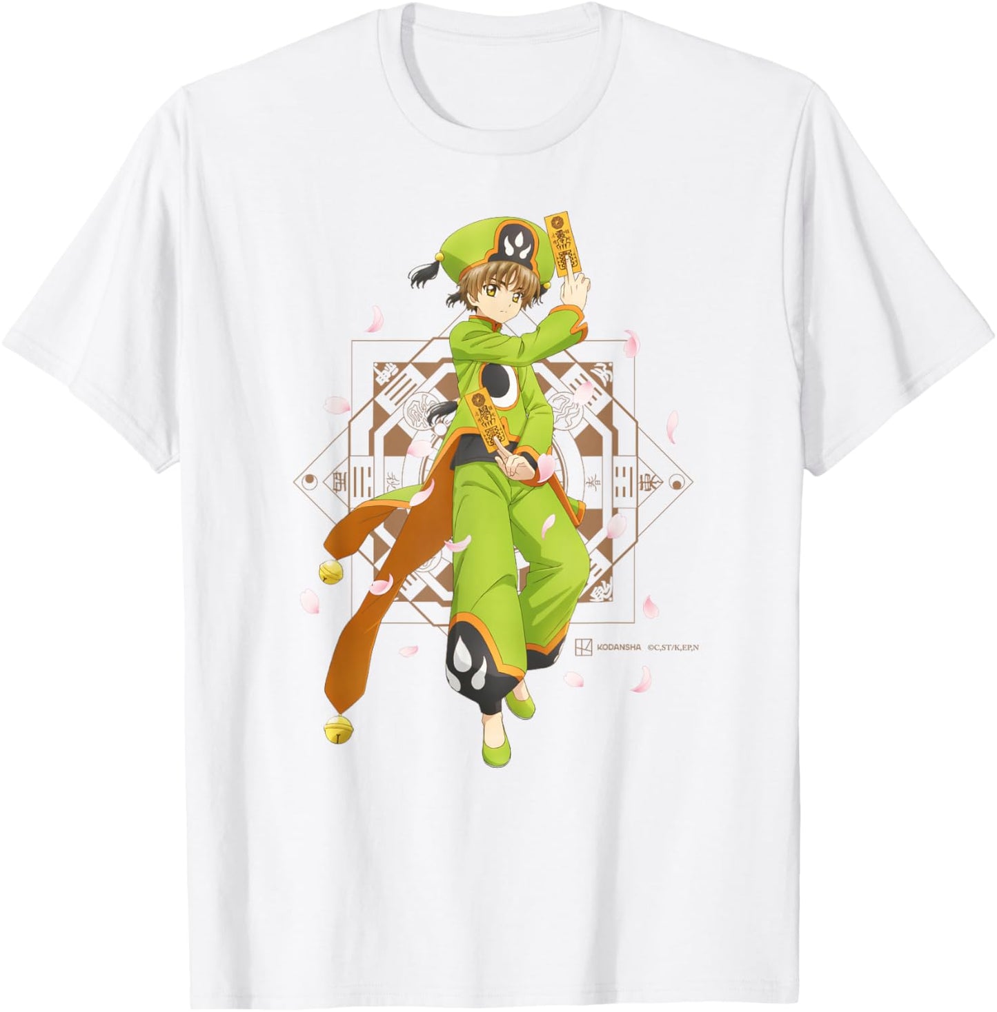 Cardcaptor Sakura: Clear Card - “Syaoran in Battle Costume” T-Shirt - T-Shirt | White