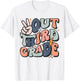 Last Day Of 3rd Grade Peace Out Third Grade Graduation T-Shirt - T-Shirt | White