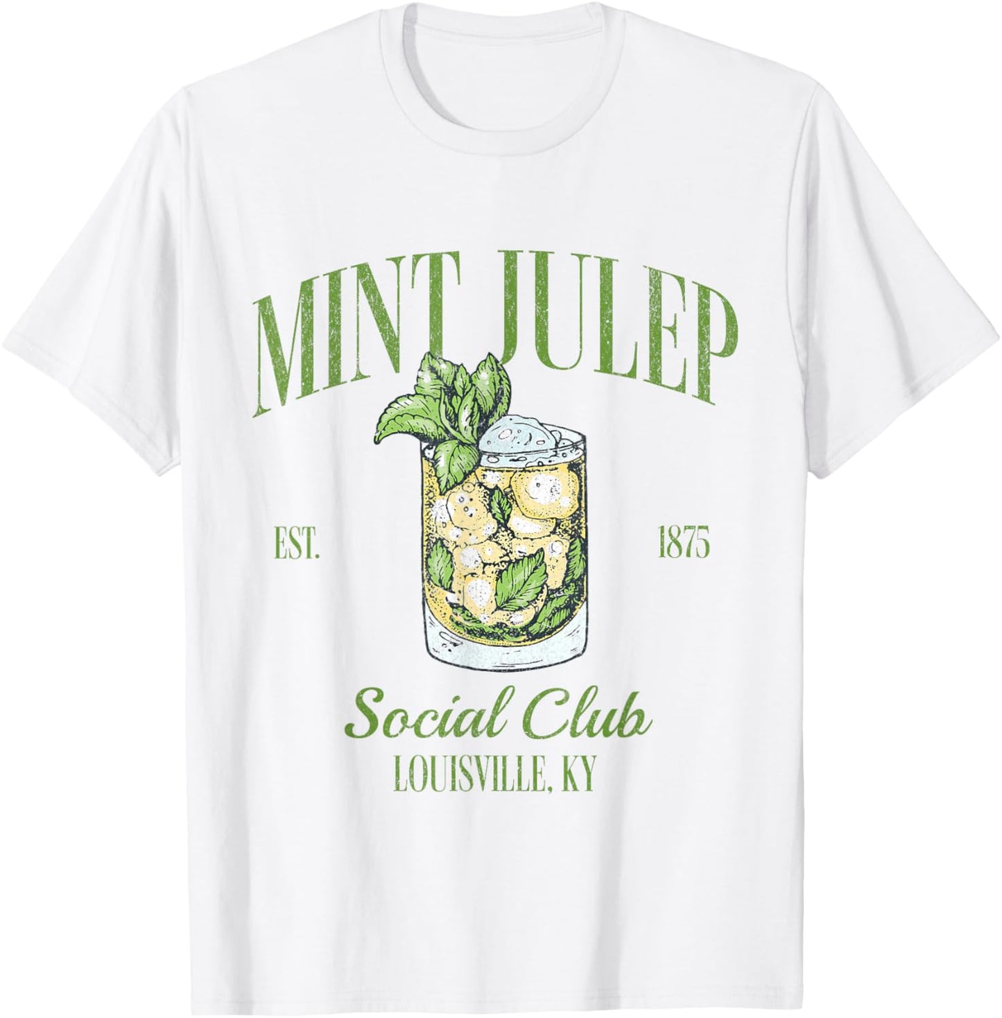 Mint Julep T-Shirt - T-Shirt | White