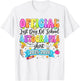 Last Day of School Autograph 2026 Graduation Teacher Kids T-Shirt - T-Shirt | White