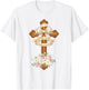 My First Communion 2026 Girls Coquette Bow Eucharist T-Shirt - T-Shirt | White