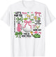 Golf Game Day Coquette Bow Golf Girls T-Shirt - T-Shirt | White