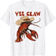 Yee Claw Lobster Cowboy Western Beach Amalfi Coast Trip T-Shirt - T-Shirt | White