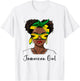 Jamaica Flag Outfit for Woman Girl Souvenirs Jamaican T-Shirt - T-Shirt | White
