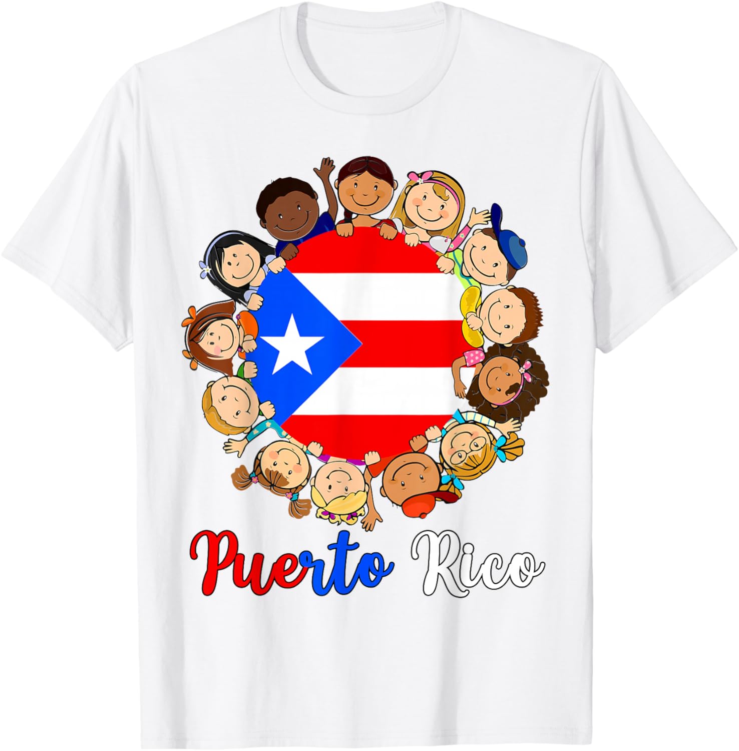 Puerto Rico Hispanic Heritage Month Boricua Rican Kids T-Shirt - T-Shirt | White