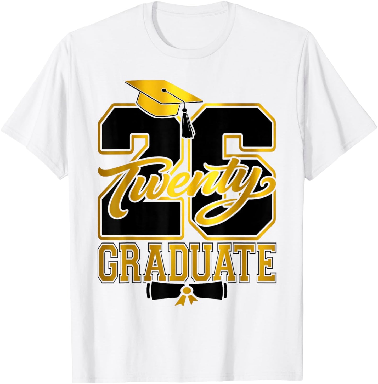 2026 Senior Class of 2026 Graduate High School Graduation T-Shirt - T-Shirt | White
