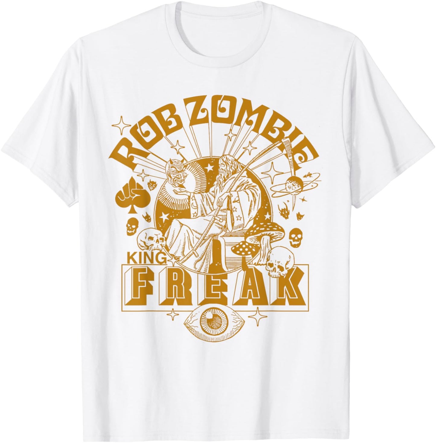 Rob Zombie – King Freak T-Shirt - T-Shirt | White