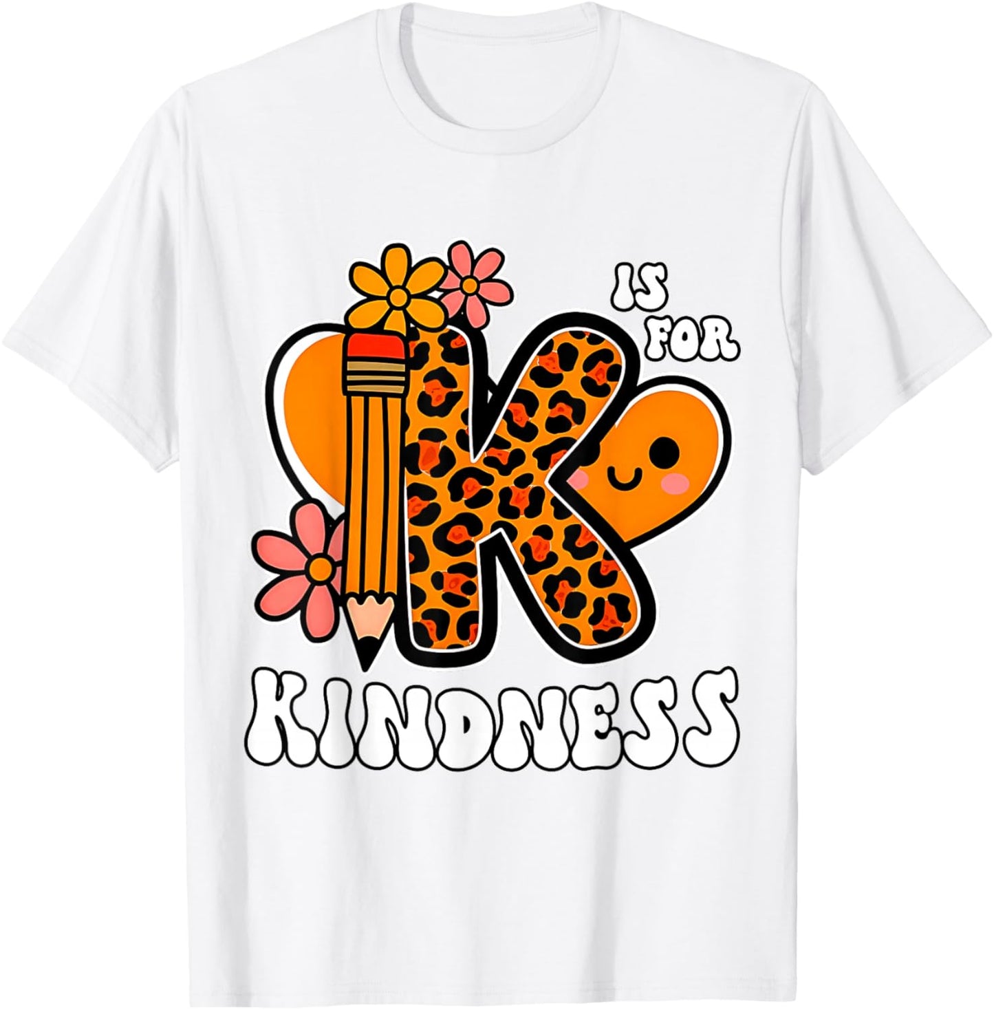 Unity Day Shirt Kindness Orange Teacher Kids Be Kind T-Shirt - T-Shirt | White