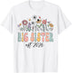 Promoted to Big Sister Est. 2026 Wildflower Family Matching T-Shirt - T-Shirt | White