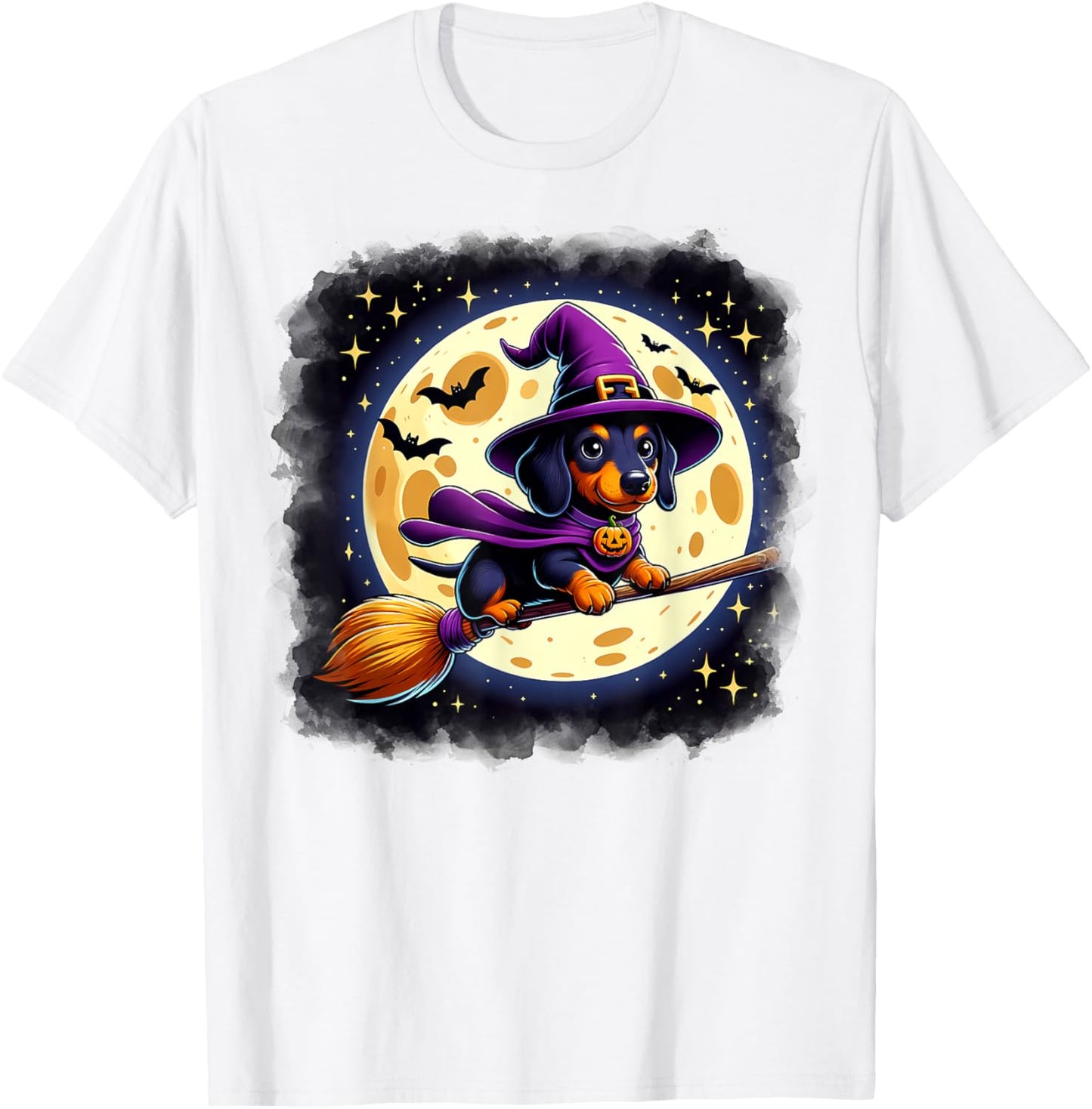 Cute Dachshund Halloween Costume Shirt Dog Lover Women Girls T-Shirt - T-Shirt | White