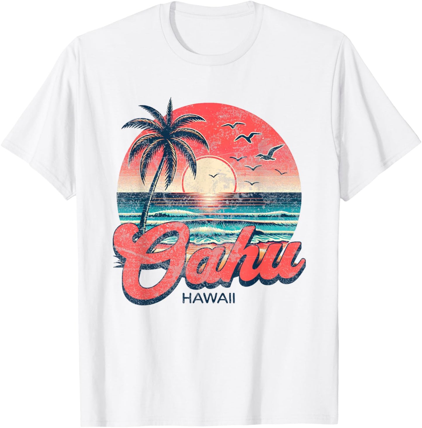 Oahu T-Shirt - T-Shirt | White