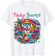 Vacay Tacky Tourist Outfit Wacky Cruise Costume Idea Tacky T-Shirt - T-Shirt | White