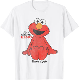 Sesame Street Tickle Me Elmo Since 1996 T-Shirt - T-Shirt | White