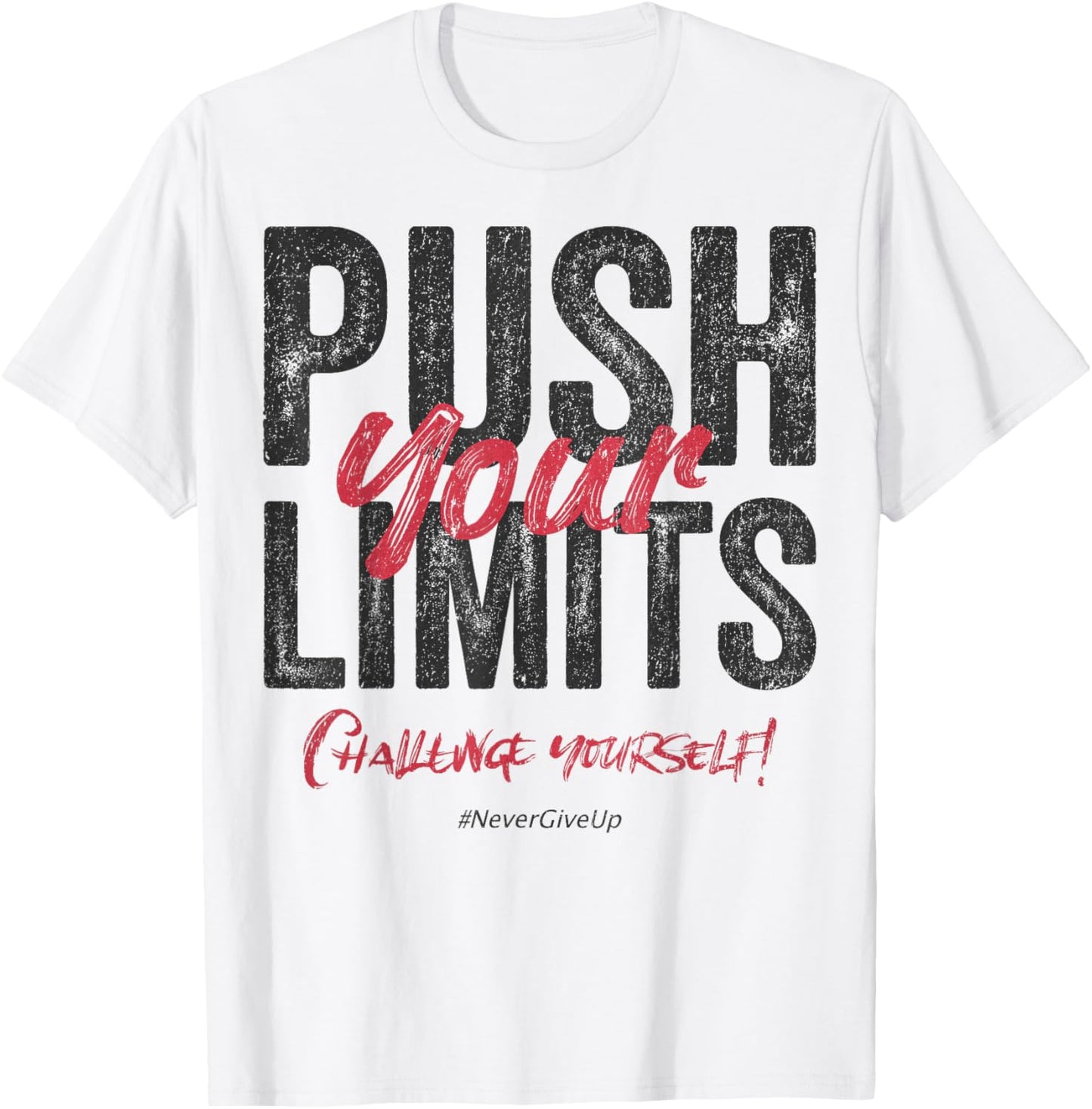 Y2K Fitness Quote Gym Training Discipline Yoga Sport Workout T-Shirt - T-Shirt | White